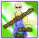    megainformatic cms admin files  mysql   