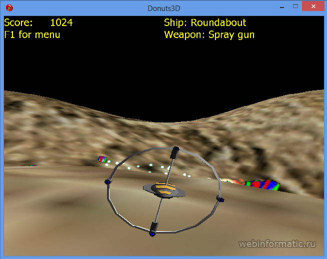      Donuts3D / game with source code Donuts3D