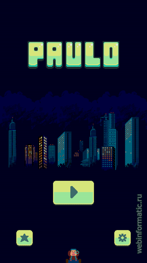 Paulo iOS, Android game Kurage Studios main screen