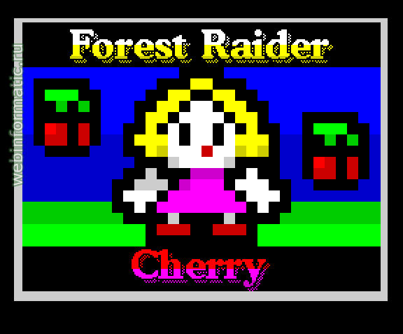 Forest Raider Cherry | ZX Spectrum | maze game | Timmy, 2010 play online  