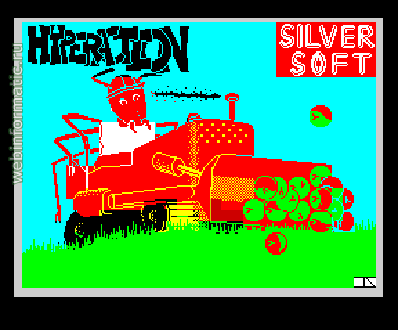 Hyperaction | ZX Spectrum | arcade game | Silversoft Ltd, 1984 play online  