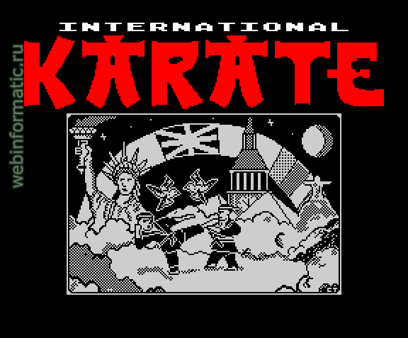 IK+ | ZX Spectrum | fighting game | System 3 Software Ltd, 1987 play online  