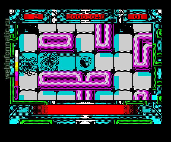 Maze Mania | ZX Spectrum | maze game | Hewson Consultants Ltd, 1989 play online  
