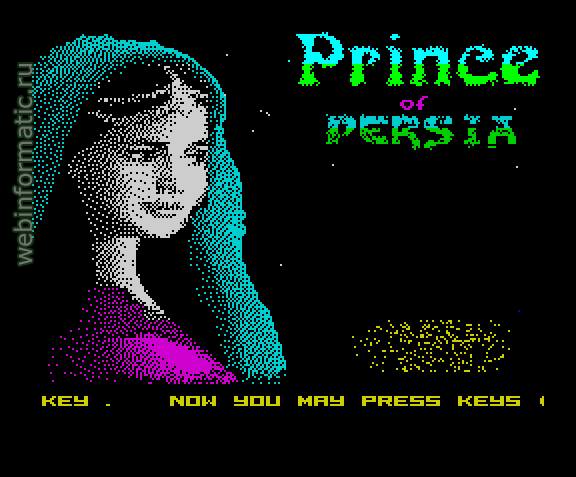 Prince of Persia | ZX Spectrum | quest game | Magic Soft, 1996 play online  