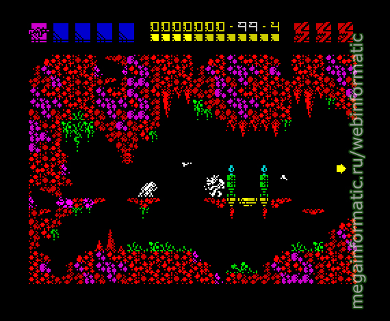 Rex | ZX Spectrum | game | Martech Games Ltd UK, 1988 - screen 1   / play online