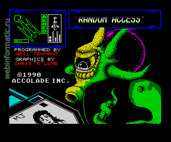 Star Control | ZX Spectrum | strategy game | Accolade Inc, 1991 play online  