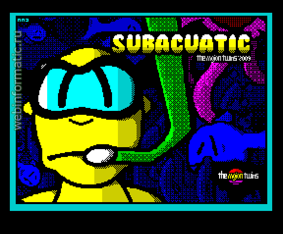 Subacuatic Reloaded | ZX Spectrum | arcade game | Ubhres Productions Spain, 2009 play online