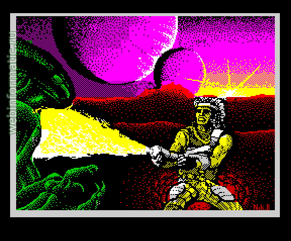 Trantor: The Last Stormtrooper | ZX Spectrum | arcade game | Go!, 1987 play online  
