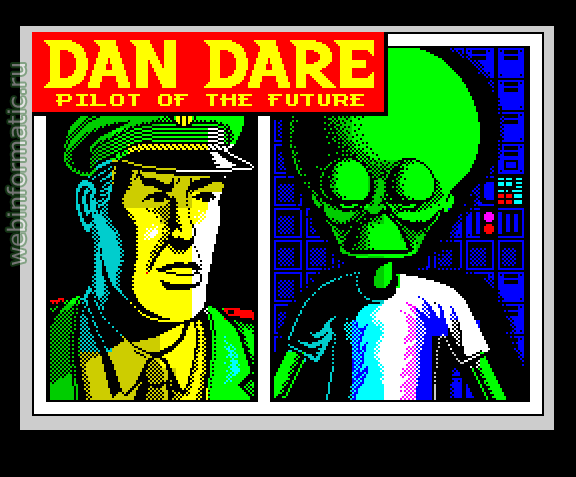 Dan Dare: Pilot of the Future | ZX Spectrum | quest game | Virgin Games Ltd, 1986 play online  