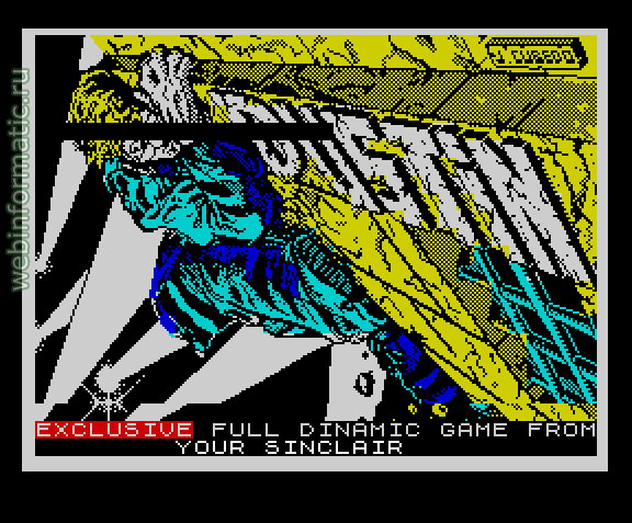 Dustin | ZX Spectrum | quest game | Dinamic Software, 1987 play online  