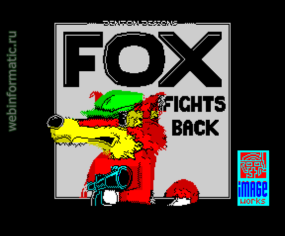 Foxx Fights Back | ZX Spectrum | arcade game | Image Works, 1988 play online  