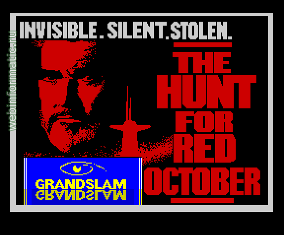 Hunt for the Red October | ZX Spectrum | arcade game | Grandslam Entertainments Ltd, 1991 play online  