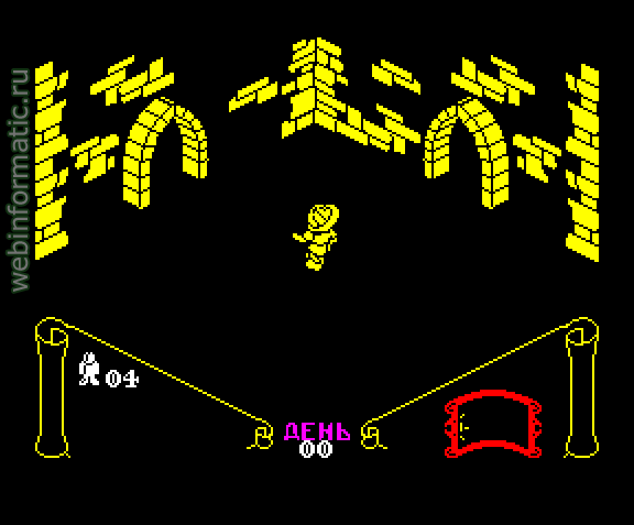 Knight Lore | ZX Spectrum | quest game | Ultimate Play The Game, 1984 play online  