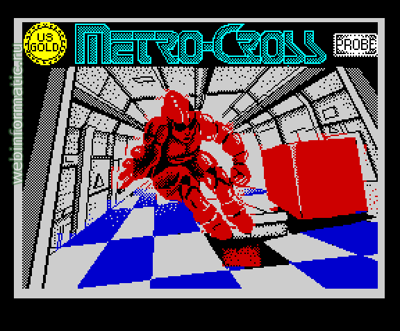 Metro-Cross | ZX Spectrum | arcade game | US Gold Ltd, 1987 play online  