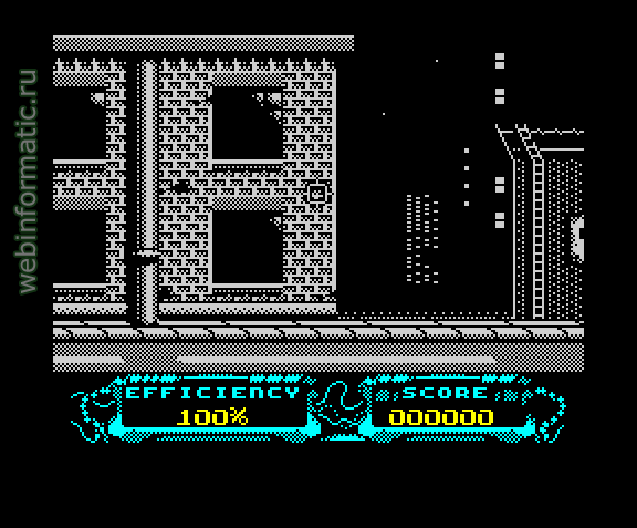RoboCop 3 | ZX Spectrum | arcade game | Ocean Software Ltd, 1992 play online  
