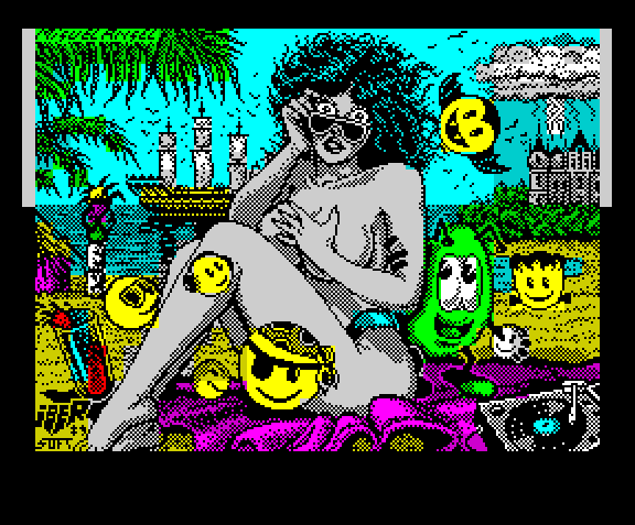Toi Acid Game | ZX Spectrum | arcade | Iber Software, 1989 play online  