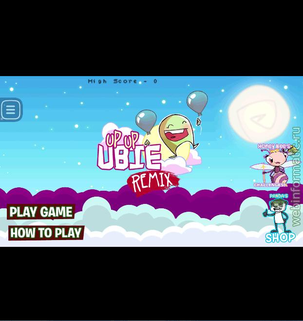 UpUp Ubie Remix | clicker play online  