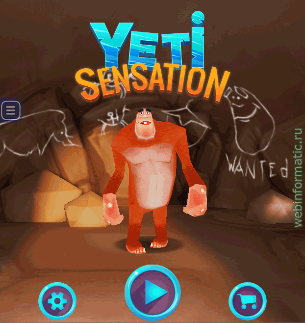 Yeti Sensation | 3d runner play online  