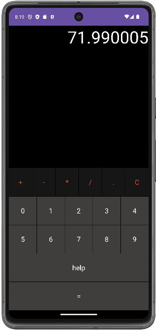 Разработка простого калькулятора для android в android studio на языке kotlin