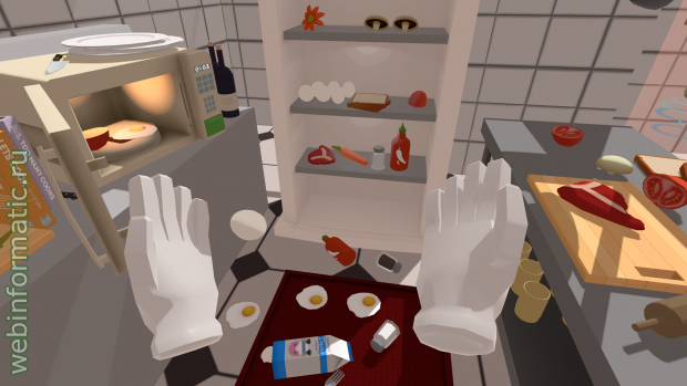 Job Simulator | VR, PS4 | game | Owlchemy Labs - kitchen 2