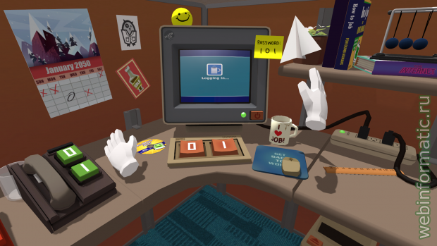 Job Simulator | VR, PS4 | game | Owlchemy Labs - office 1