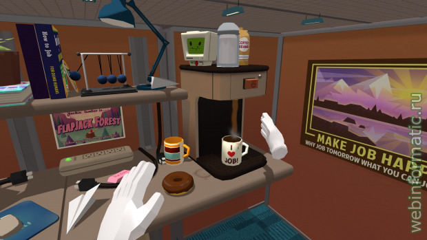 Job Simulator | VR, PS4 | game | Owlchemy Labs - office 2