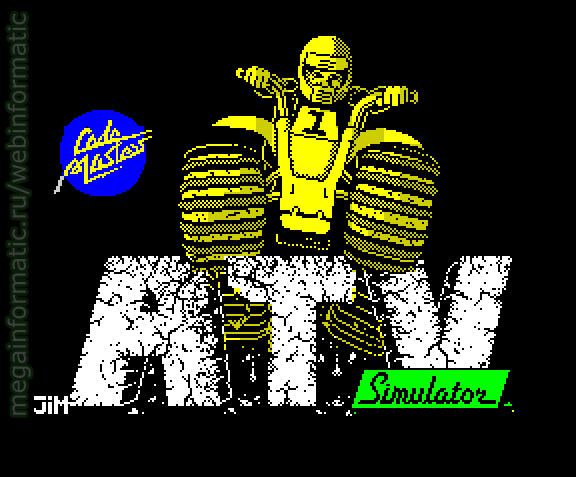 ATV Simulator | ZX Spectrum | race game | Code Masters Ltd, 1987 play online играть онлайн