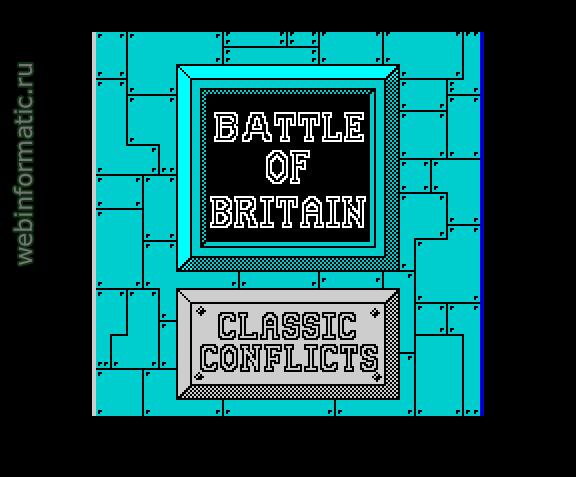 Battle of Britain | ZX Spectrum | strategy game | PSS, 1986 play online играть онлайн