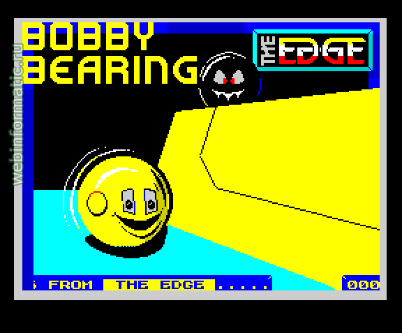 Bobby Bearing | ZX Spectrum | game | The Edge, 1986 play online играть онлайн