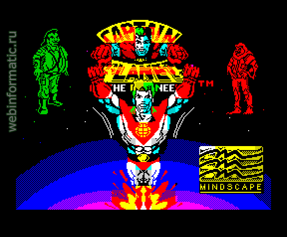 Captain Planet | ZX Spectrum | arcade game | Mindscape International Inc, 1991 play online играть онлайн