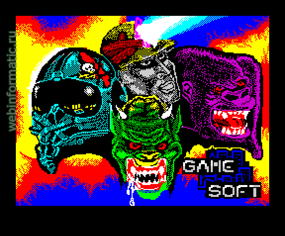 Comando Quatro | ZX Spectrum | arcade game | Zigurat Software, 1989 play online играть онлайн