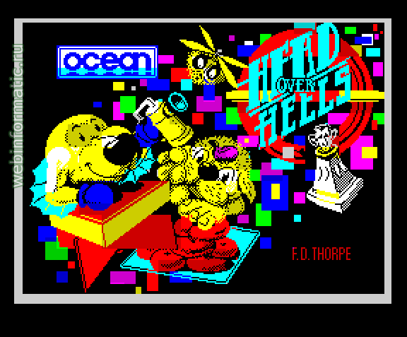 Head over Heels | ZX Spectrum | quest game | Ocean Software Ltd, 1987 play online играть онлайн