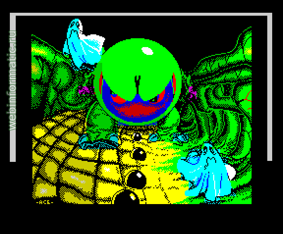 Mad Mix Game | ZX Spectrum | maze game | Topo Soft, 1988 play online играть онлайн