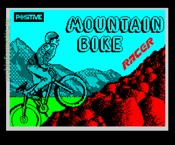 Mountain Bike Racer | ZX Spectrum | race game | Positive, 1990 play online играть онлайн