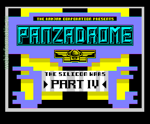 Panzadrome | ZX Spectrum | arcade game | Ariolasoft UK Ltd, 1985 play online играть онлайн