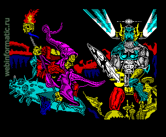 Power Magic | ZX Spectrum | fighting game | Zigurat Software, 1990 play online играть онлайн