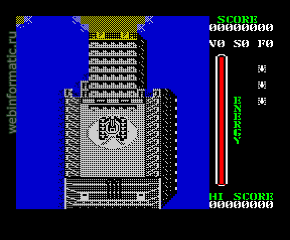 Tank | ZX Spectrum | shooter game | Ocean Software Ltd, 1987 play online играть онлайн