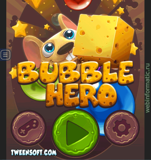 Bubble Hero 3D | match 3 play online играть онлайн