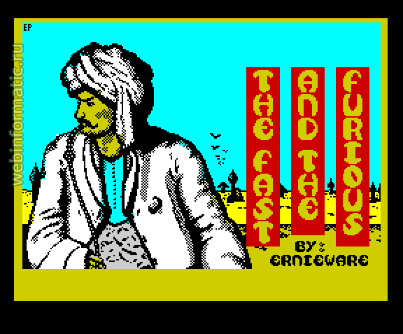 Fast `n` Furious | ZX Spectrum | arcade game | Go!, 1987 play online играть онлайн