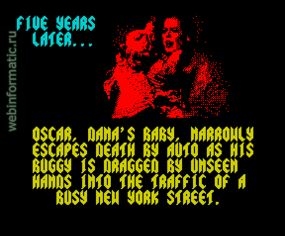 Ghostbusters II | ZX Spectrum | arcade game | Activision Inc, 1989 play online играть онлайн