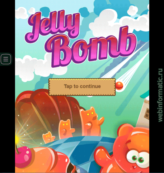 Jelly Bomb | point and click play online играть онлайн