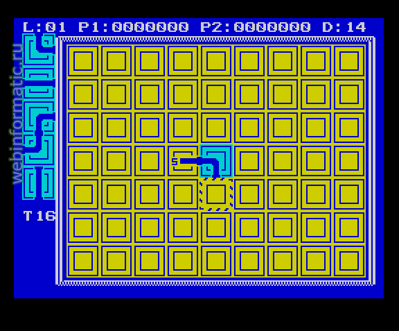 Pipe Mania | ZX Spectrum | arcade game | Empire Software, 1990 play online играть онлайн