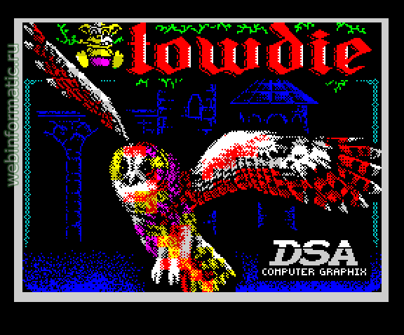 Towdie | ZX Spectrum | quest game | Ultrasoft, 1994 play online играть онлайн