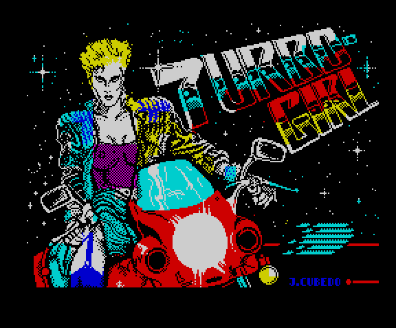 turbo girl | ZX Spectrum | races | Dinamic Software (Испания), 1988 играть онлайн